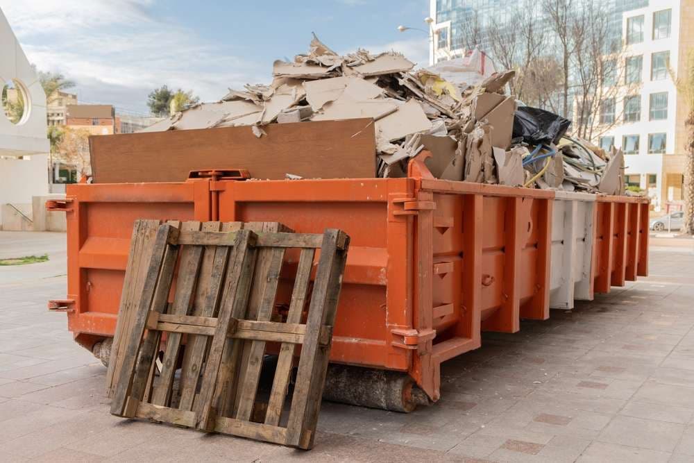 Construction Roll-Off Dumpster Rental